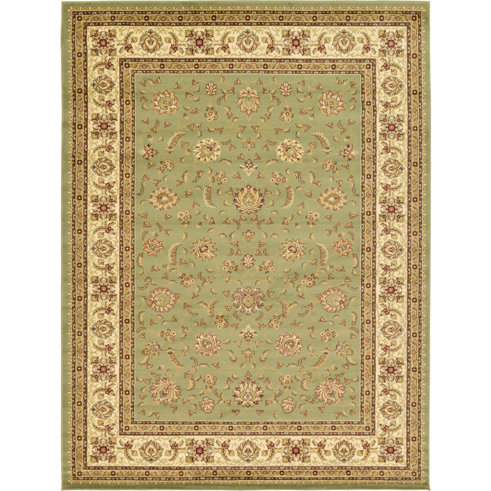 St. Louis Voyage Rug, Green (9' 0 x 12' 0). The main picture.