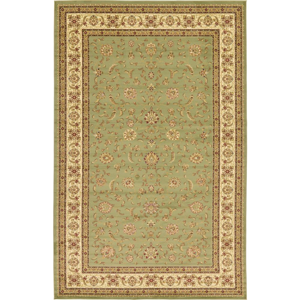 St. Louis Voyage Rug, Green (10' 6 x 16' 5). Picture 1