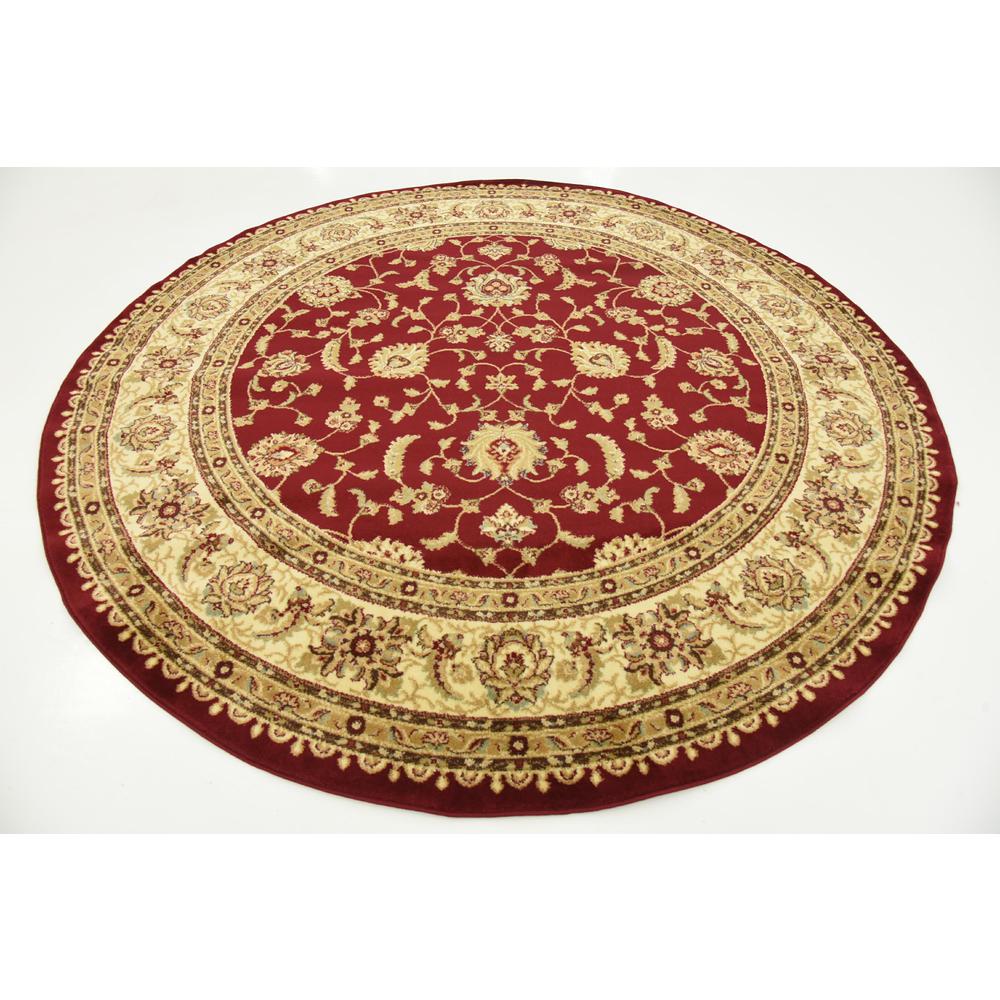 St. Louis Voyage Rug, Red (8' 0 x 8' 0). Picture 3