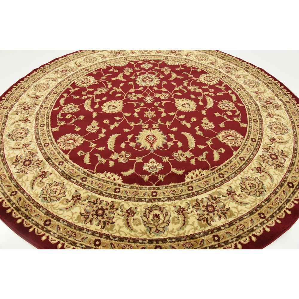 St. Louis Voyage Rug, Red (8' 0 x 8' 0). Picture 4