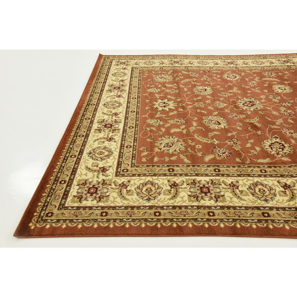 St. Louis Voyage Rug, Terracotta (9' 0 x 12' 0). Picture 6