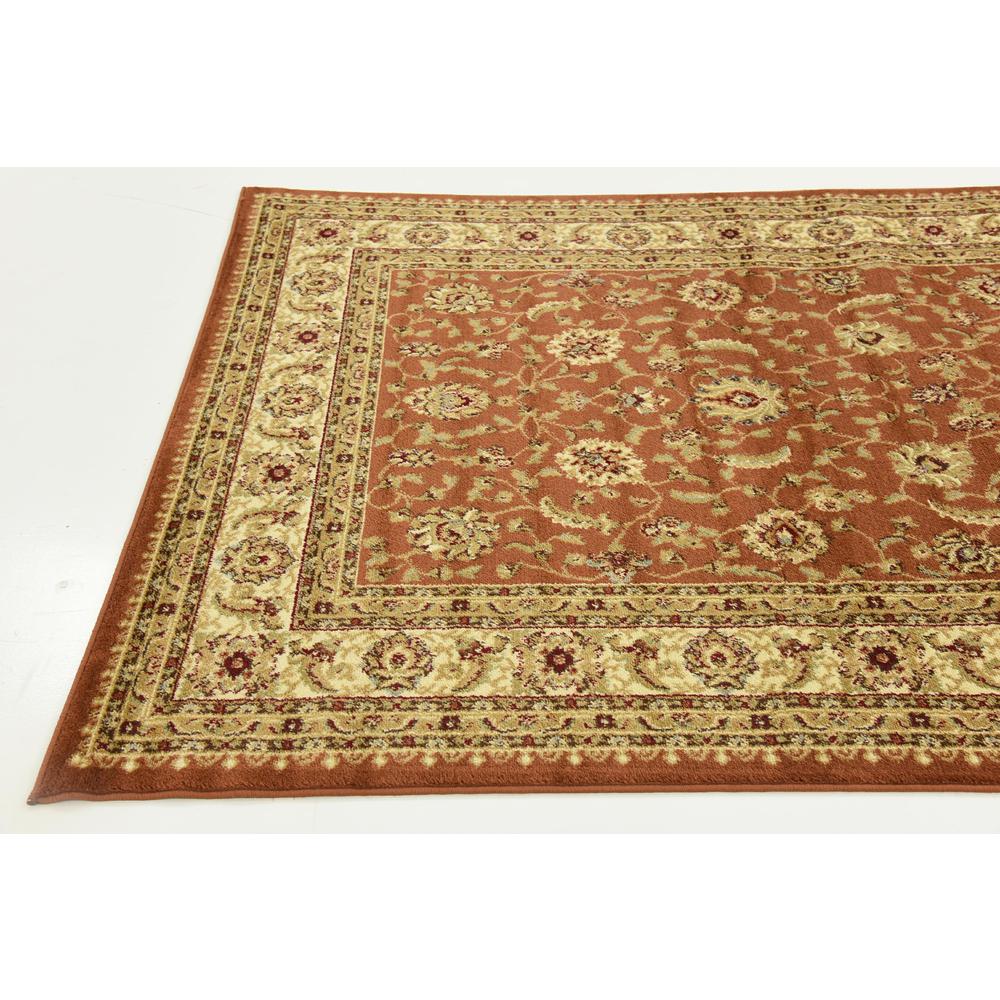 St. Louis Voyage Rug, Terracotta (5' 0 x 8' 0). Picture 6