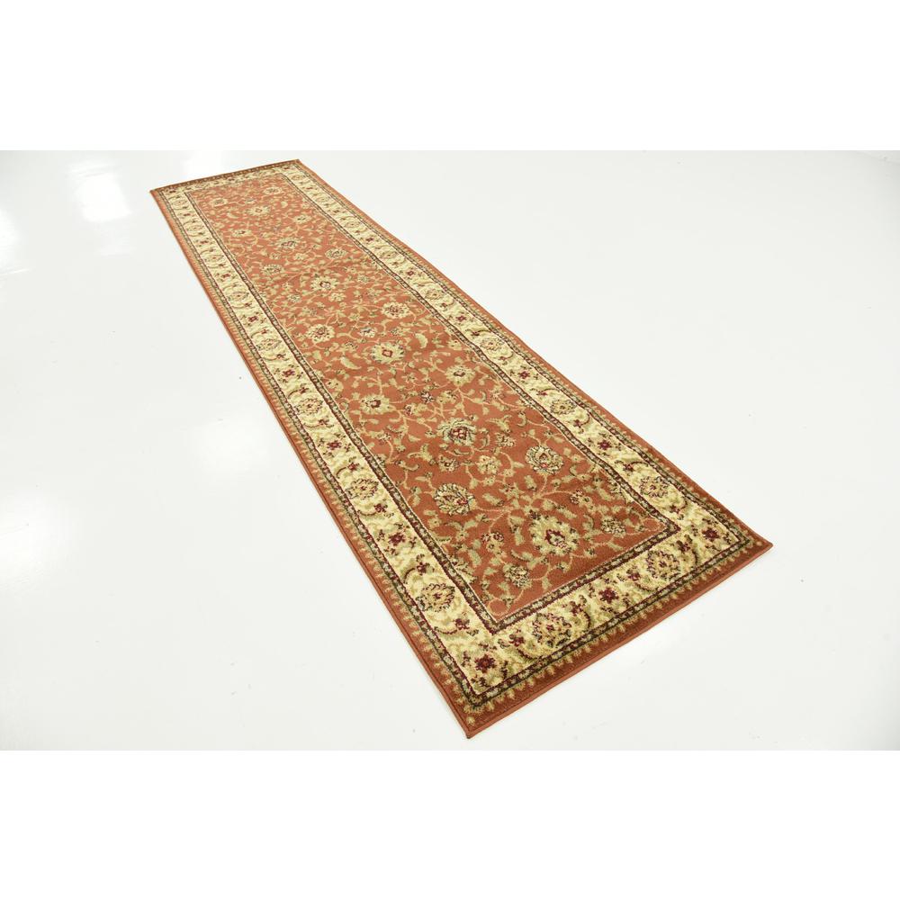 St. Louis Voyage Rug, Terracotta (2' 7 x 10' 0). Picture 5