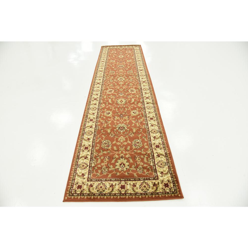 St. Louis Voyage Rug, Terracotta (2' 7 x 10' 0). Picture 6