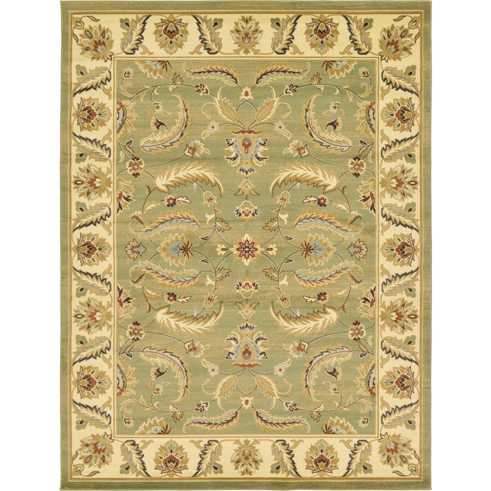 Hickory Voyage Rug, Light Green (9' 0 x 12' 0). Picture 1