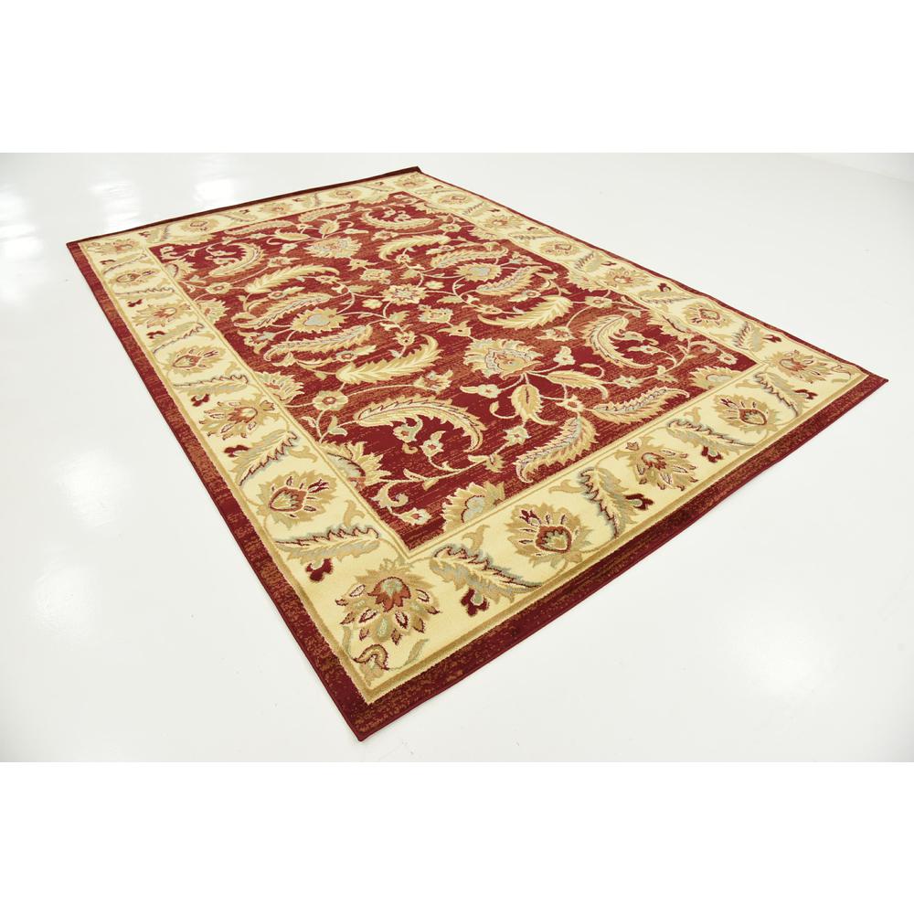 Hickory Voyage Rug, Red (7' 0 x 10' 0). Picture 3