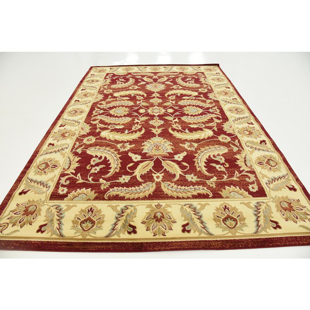 Hickory Voyage Rug, Red (7' 0 x 10' 0). Picture 4