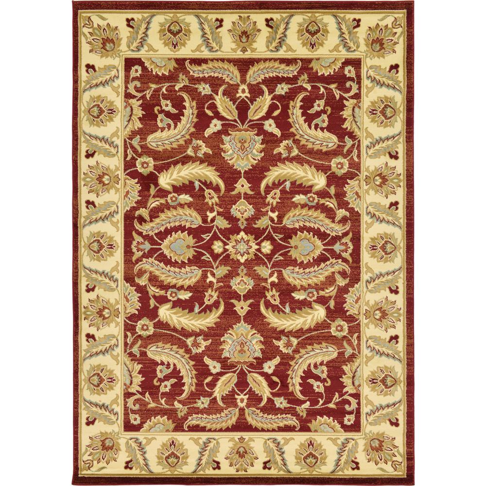 Hickory Voyage Rug, Red (7' 0 x 10' 0). Picture 1