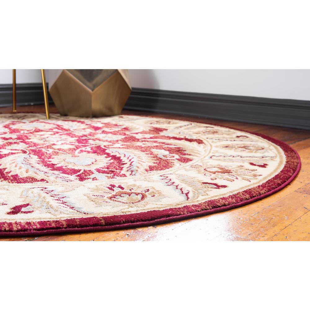 Hickory Voyage Rug, Red (6' 0 x 6' 0). Picture 4
