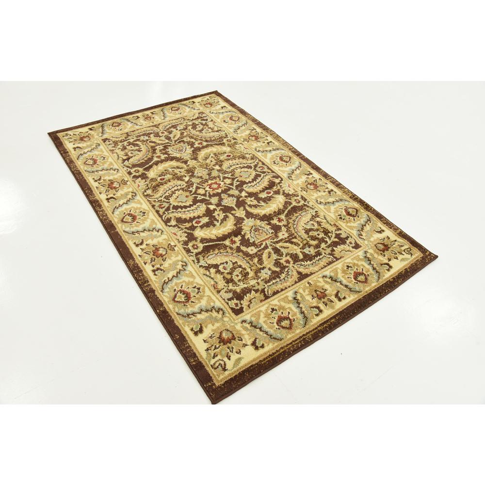 Hickory Voyage Rug, Brown (3' 3 x 5' 3). Picture 3