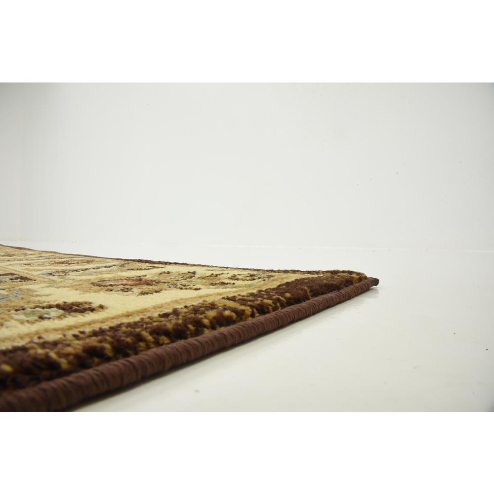 Hickory Voyage Rug, Brown (4' 0 x 4' 0). Picture 6