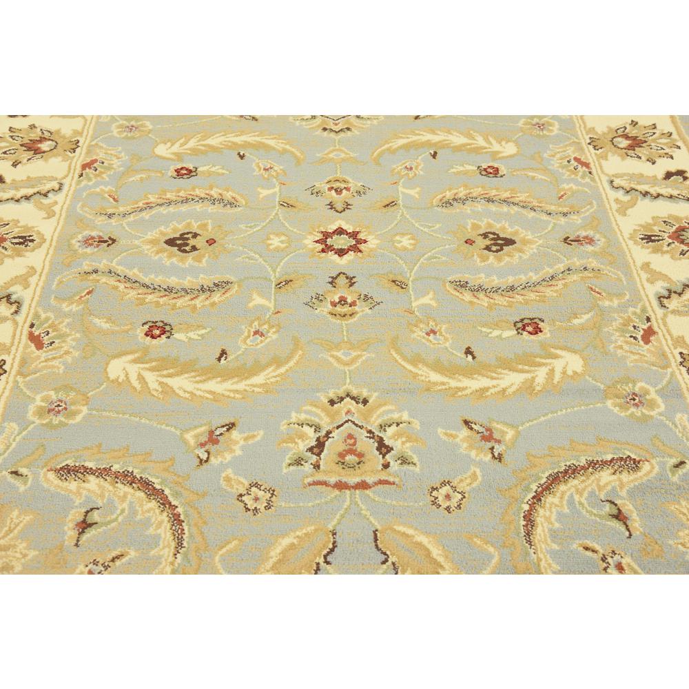 Hickory Voyage Rug, Light Blue (5' 0 x 8' 0). Picture 5