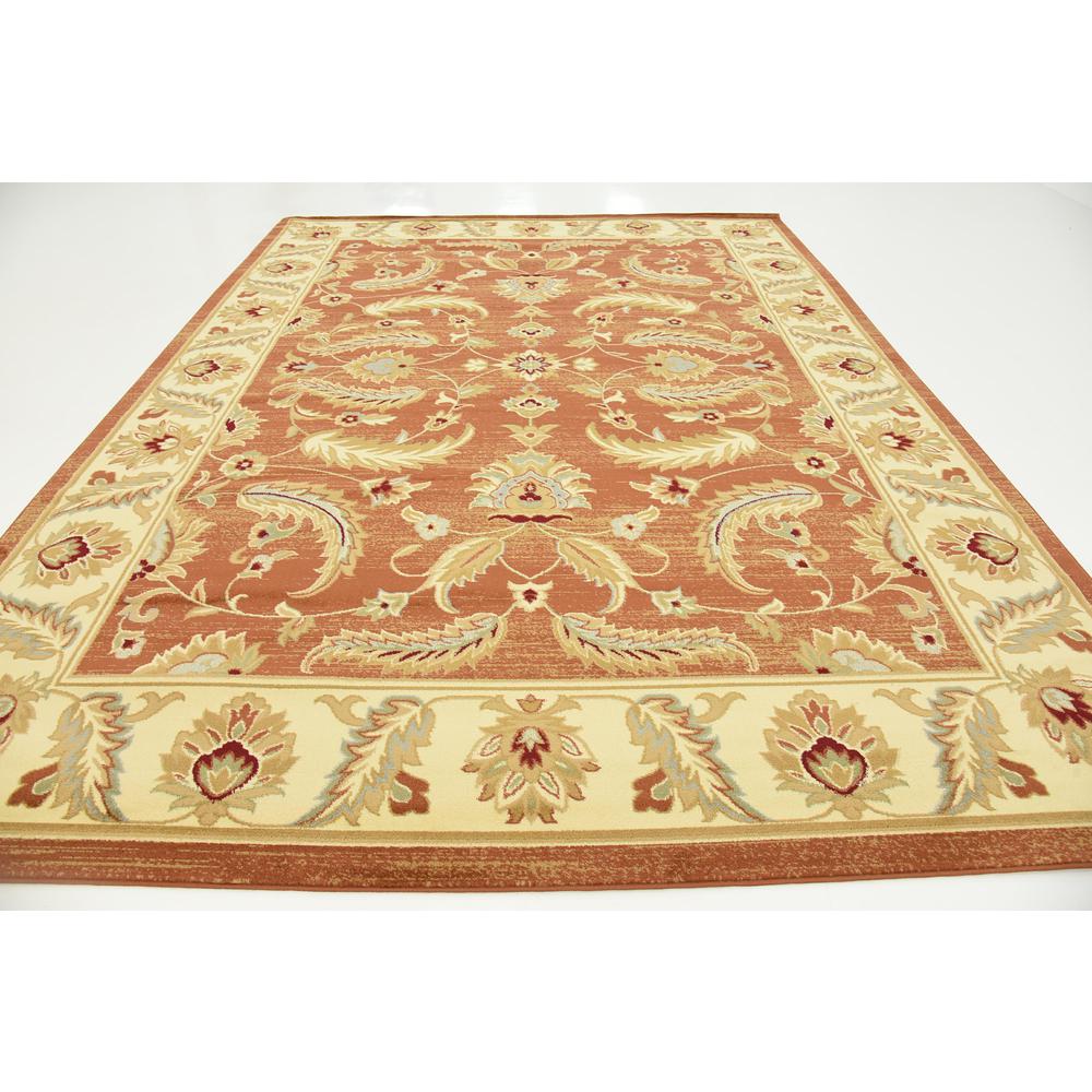 Hickory Voyage Rug, Terracotta (9' 0 x 12' 0). Picture 4