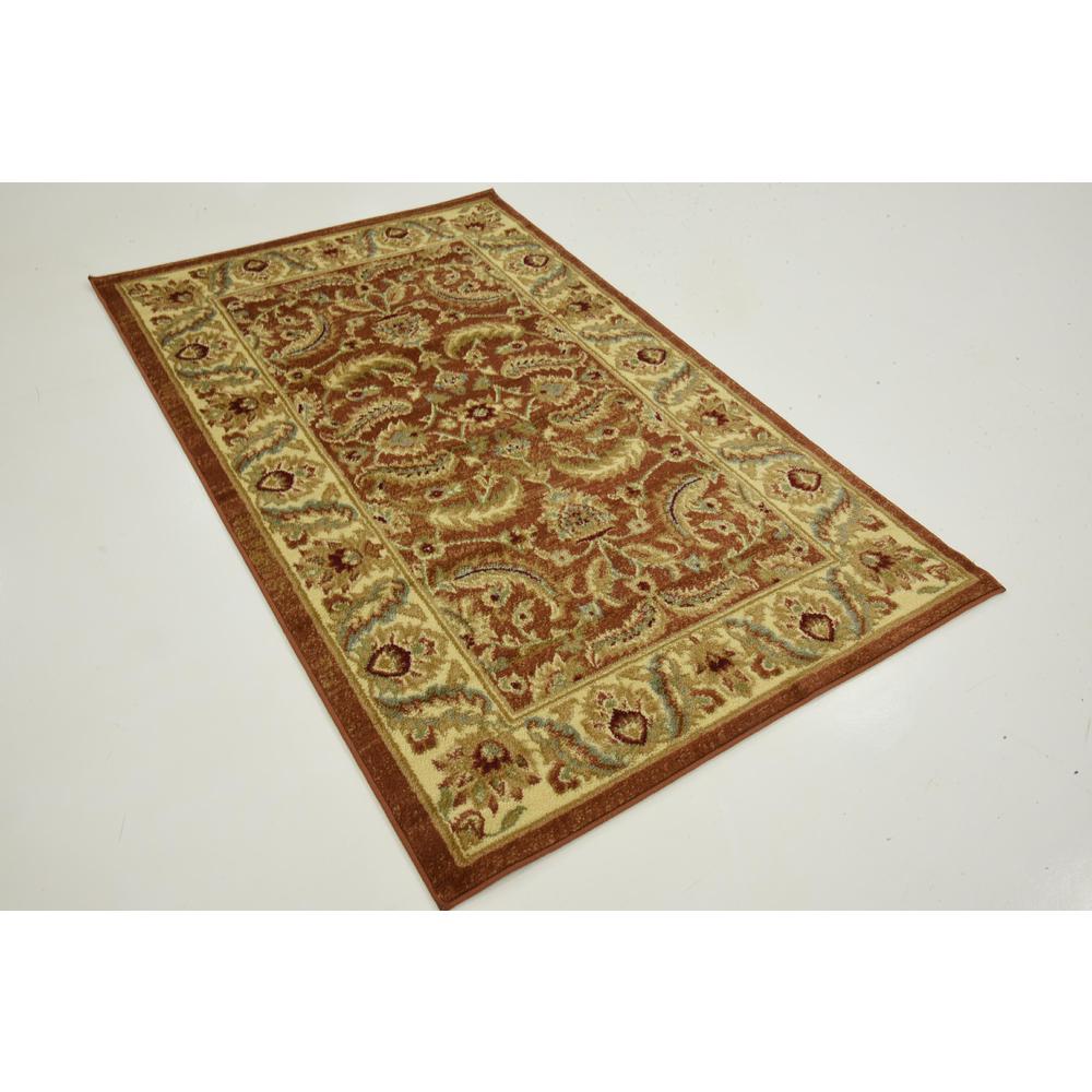 Hickory Voyage Rug, Terracotta (3' 3 x 5' 3). Picture 3