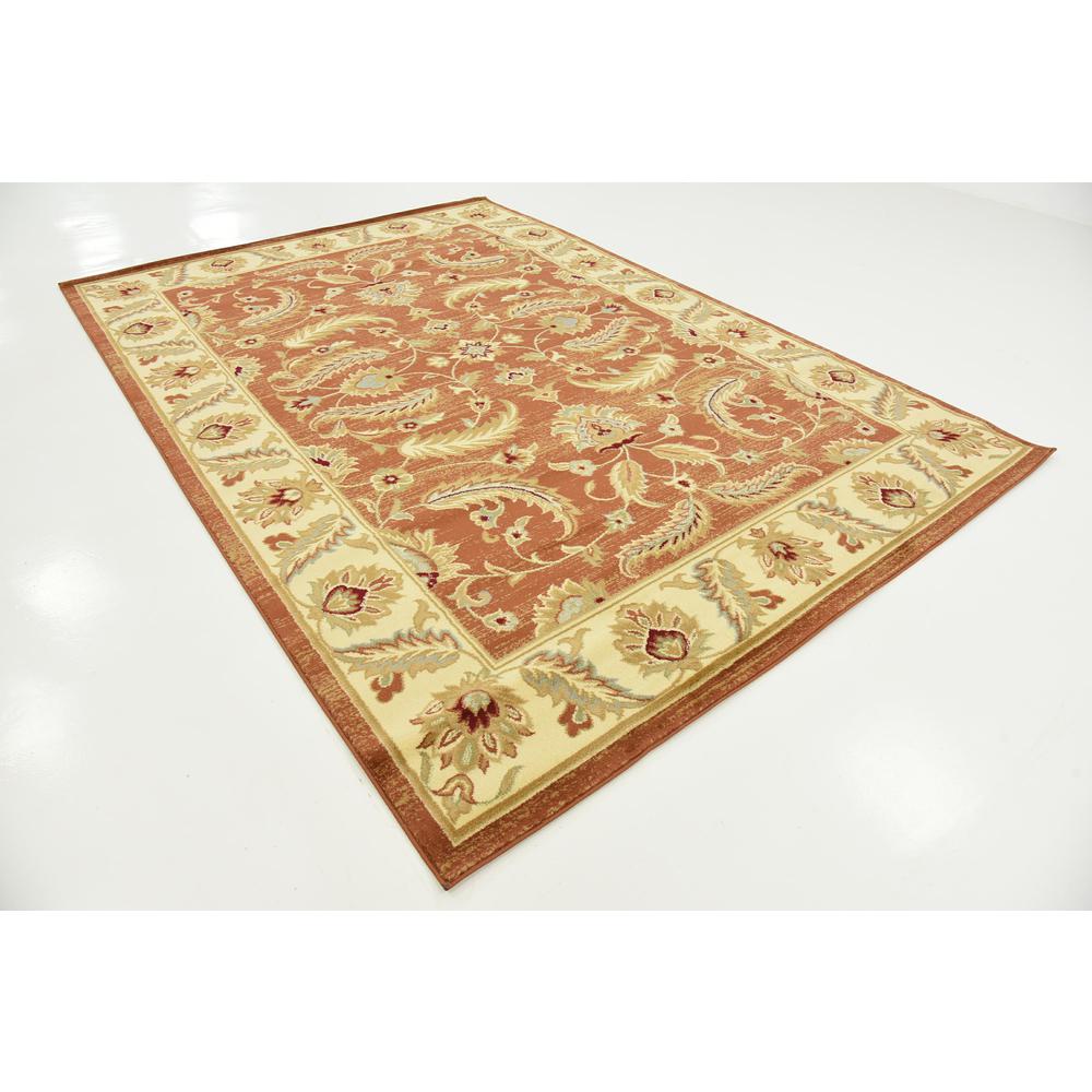 Hickory Voyage Rug, Terracotta (7' 0 x 10' 0). Picture 3