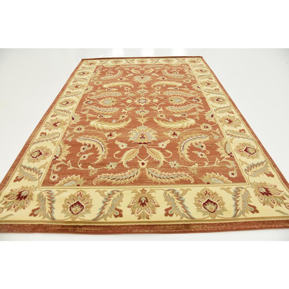 Hickory Voyage Rug, Terracotta (7' 0 x 10' 0). Picture 4