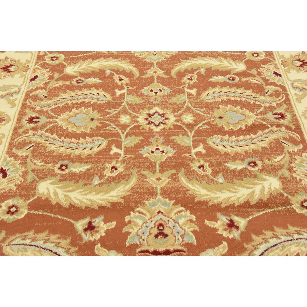 Hickory Voyage Rug, Terracotta (5' 0 x 8' 0). Picture 5