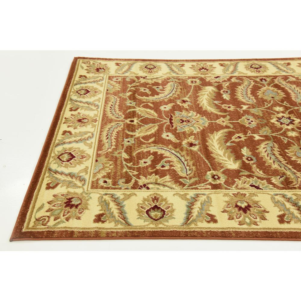 Hickory Voyage Rug, Terracotta (5' 0 x 8' 0). Picture 6