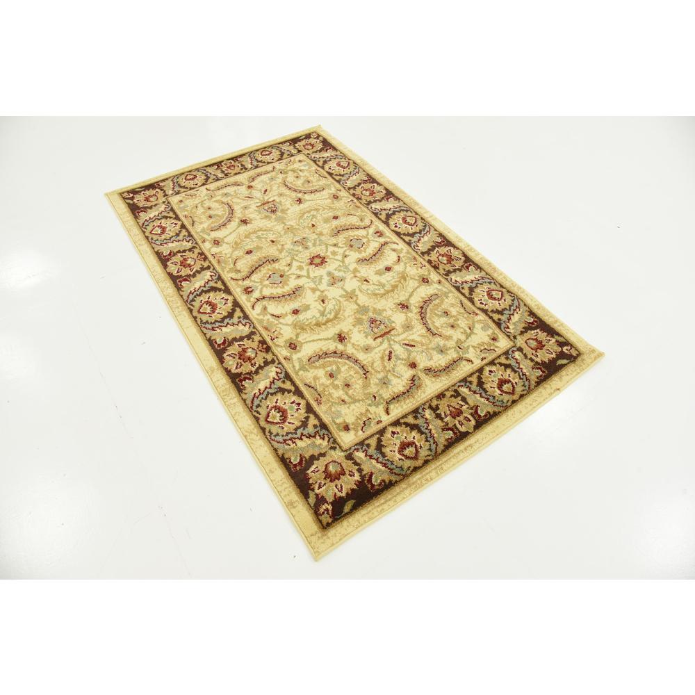 Hickory Voyage Rug, Ivory (3' 3 x 5' 3). Picture 3