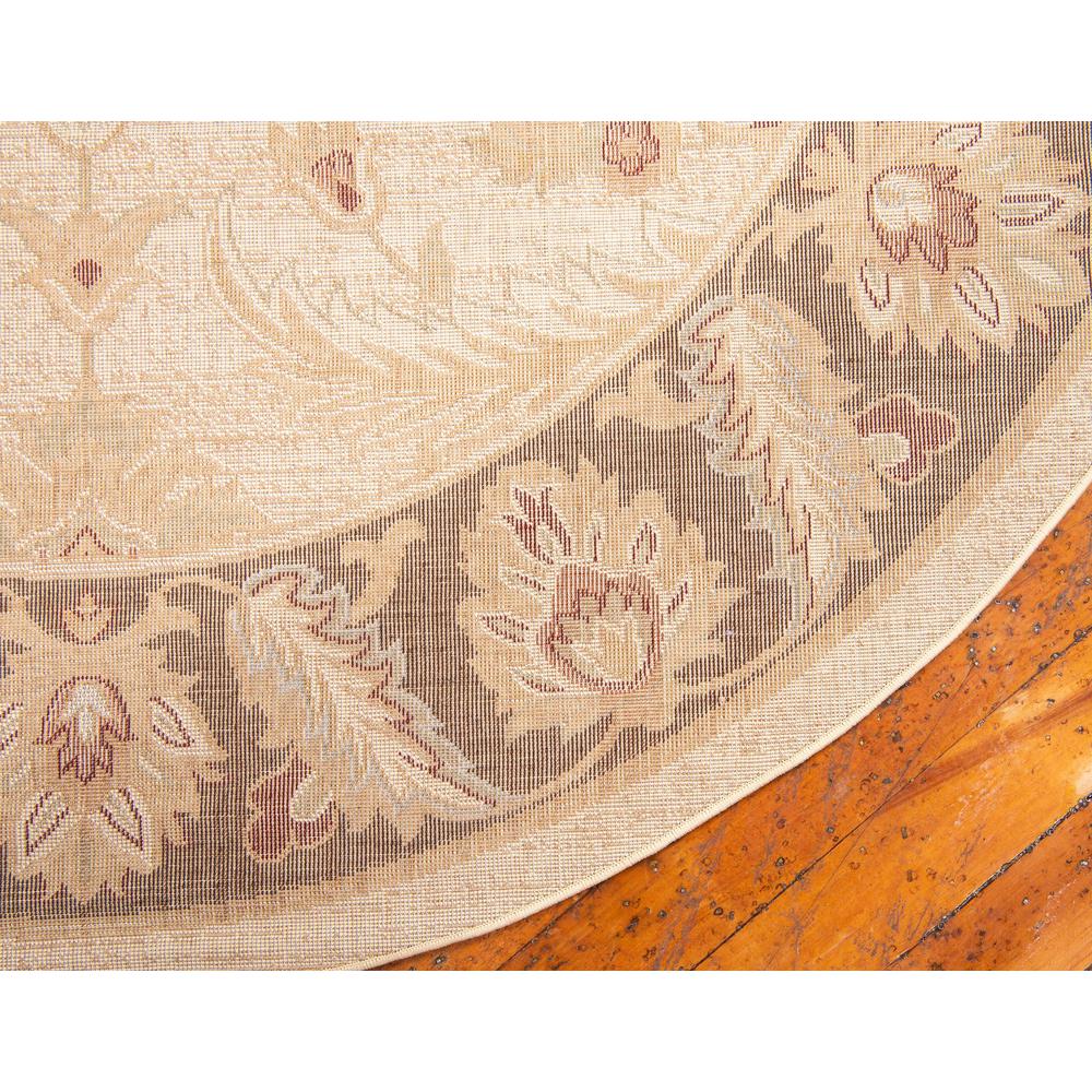 Hickory Voyage Rug, Ivory (6' 0 x 6' 0). Picture 6