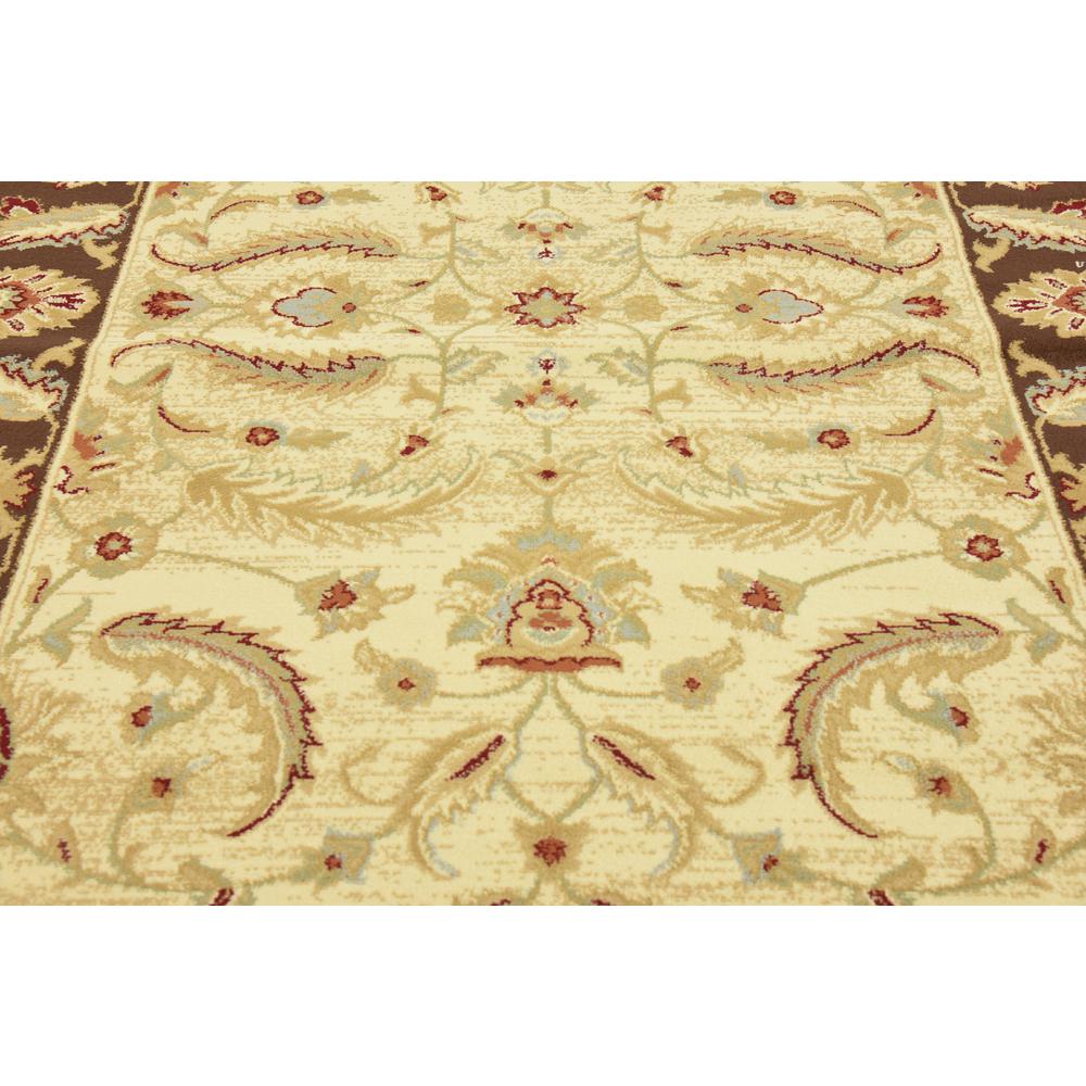 Hickory Voyage Rug, Ivory (5' 0 x 8' 0). Picture 5
