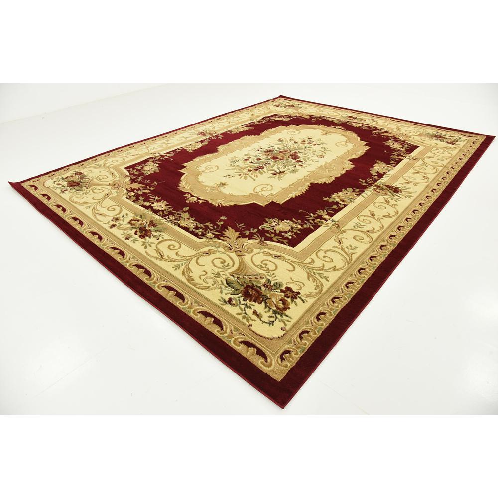 Henry Versailles Rug, Burgundy (9' 0 x 12' 0). Picture 5
