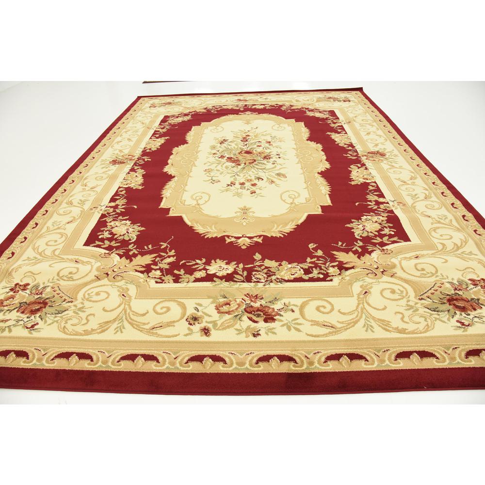 Henry Versailles Rug, Burgundy (9' 0 x 12' 0). Picture 6