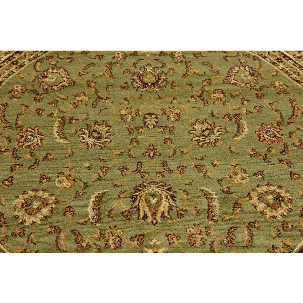 St. Louis Voyage Rug, Green (6' 0 x 6' 0). Picture 5