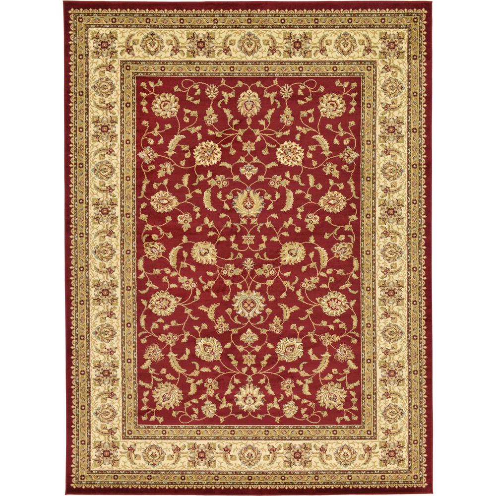 St. Louis Voyage Rug, Red (9' 0 x 12' 0). Picture 1