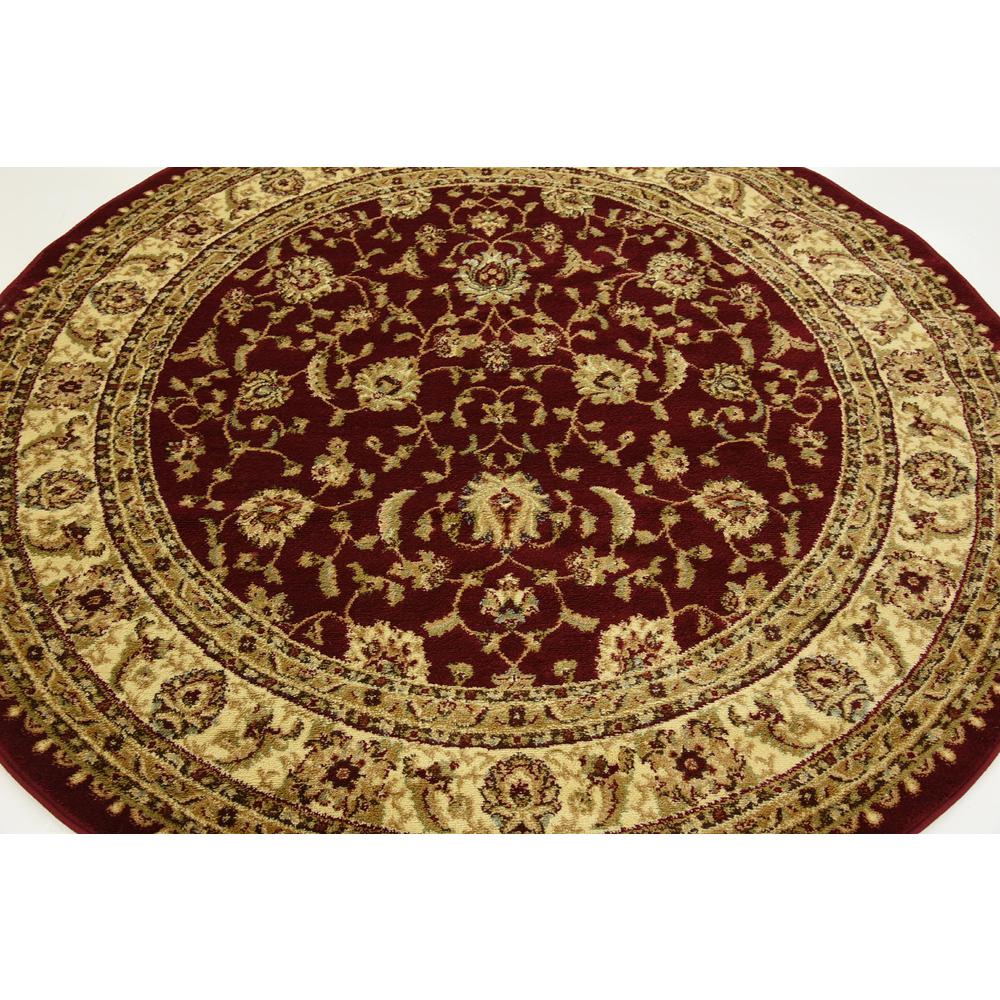 St. Louis Voyage Rug, Red (6' 0 x 6' 0). Picture 4
