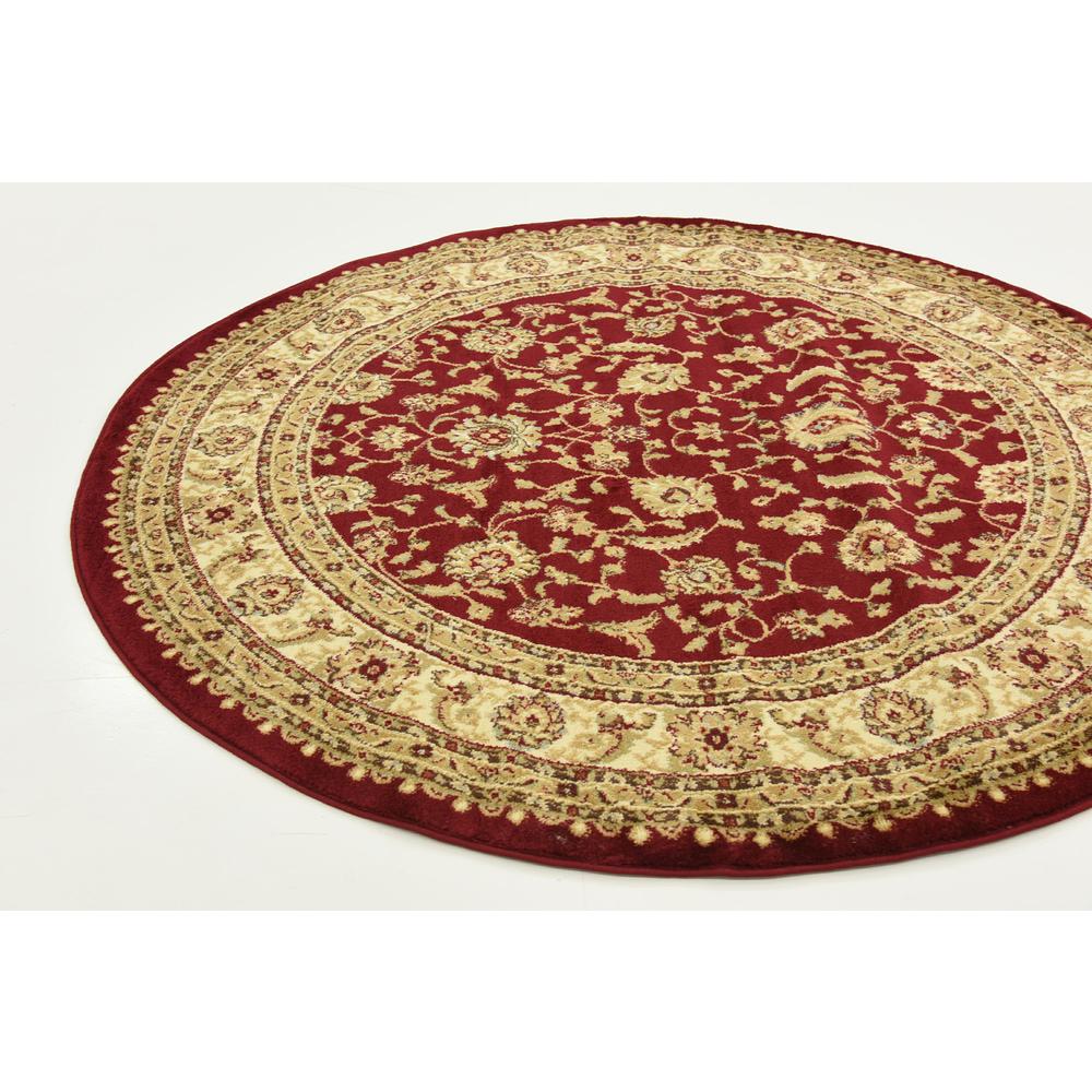 St. Louis Voyage Rug, Red (6' 0 x 6' 0). Picture 6