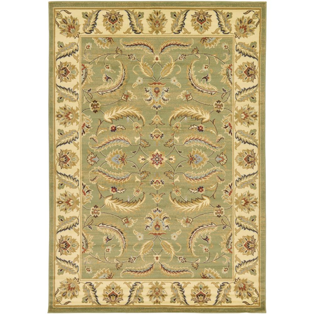 Hickory Voyage Rug, Light Green (7' 0 x 10' 0). Picture 1