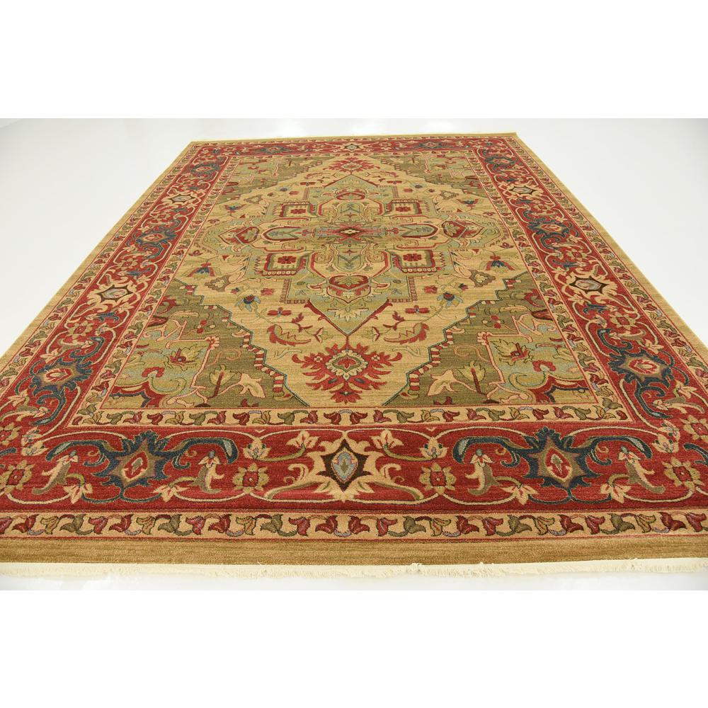 Arsaces Sahand Rug, Tan (9' 0 x 12' 0). Picture 4