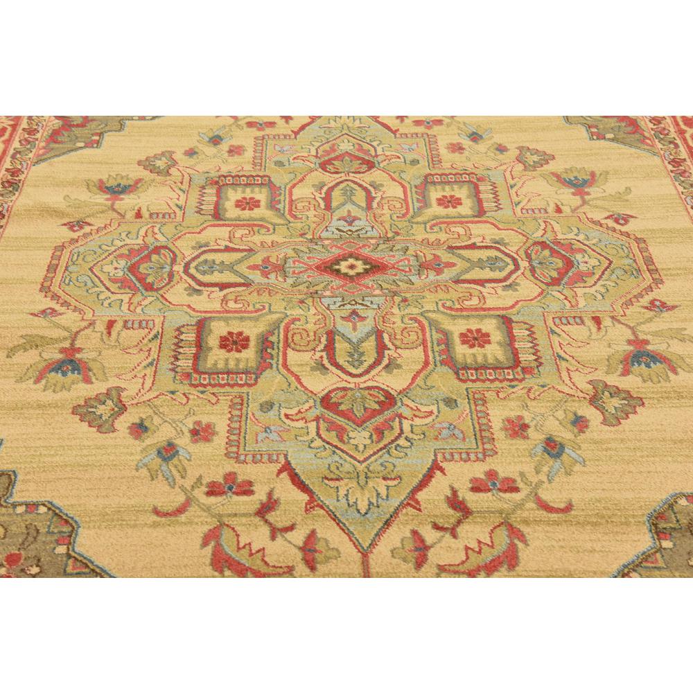 Arsaces Sahand Rug, Tan (7' 0 x 10' 0). Picture 5