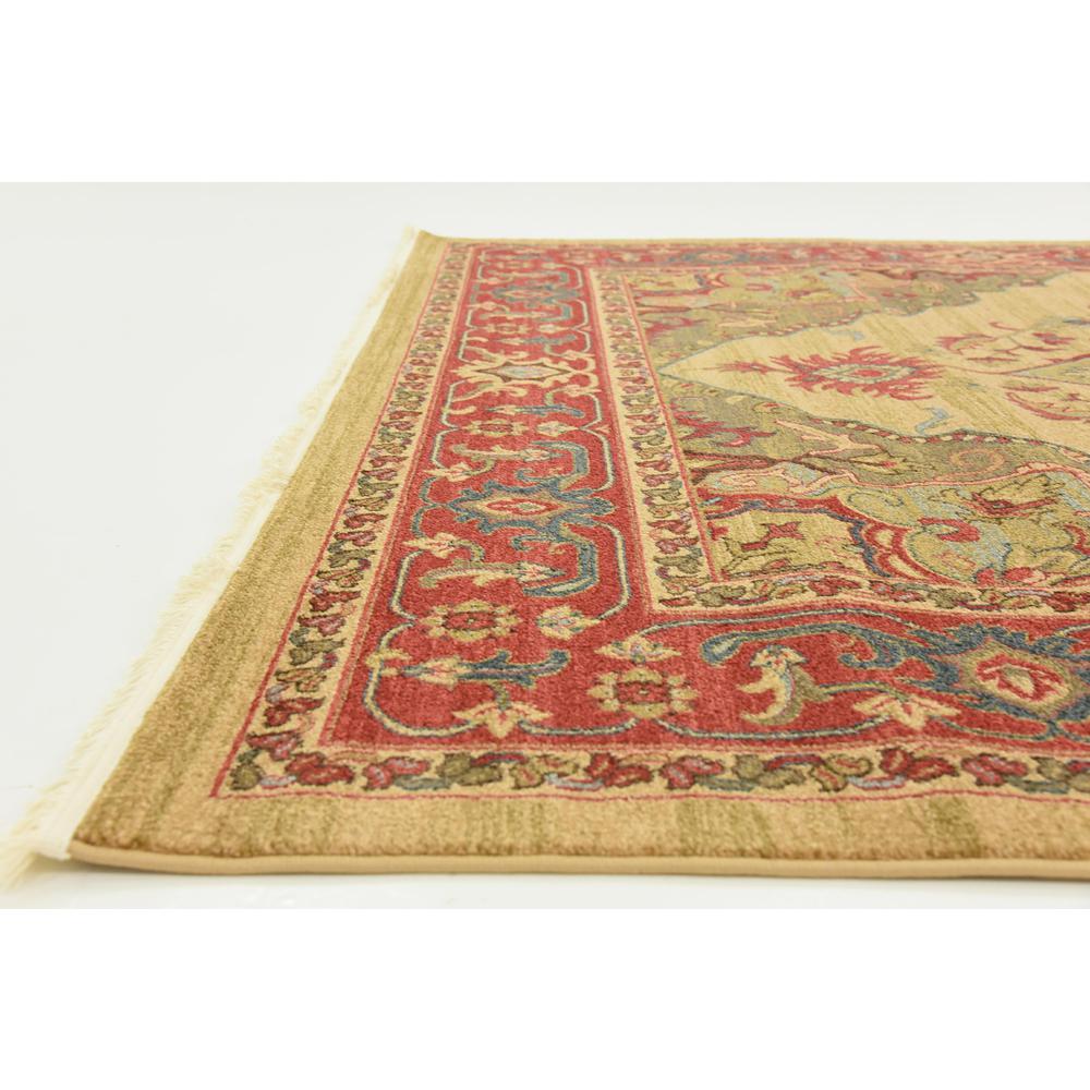 Arsaces Sahand Rug, Tan (7' 0 x 10' 0). Picture 6