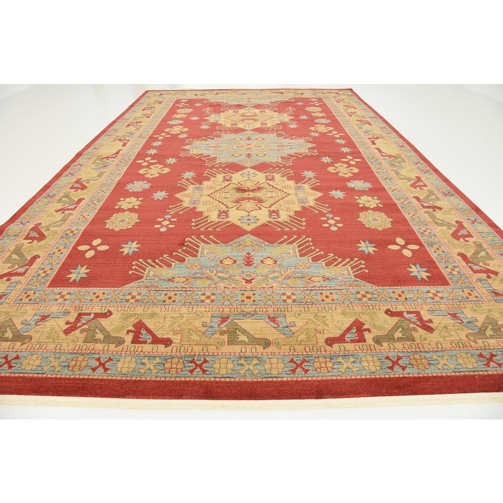 Cyrus Sahand Rug, Red (10' 6 x 16' 5). Picture 4