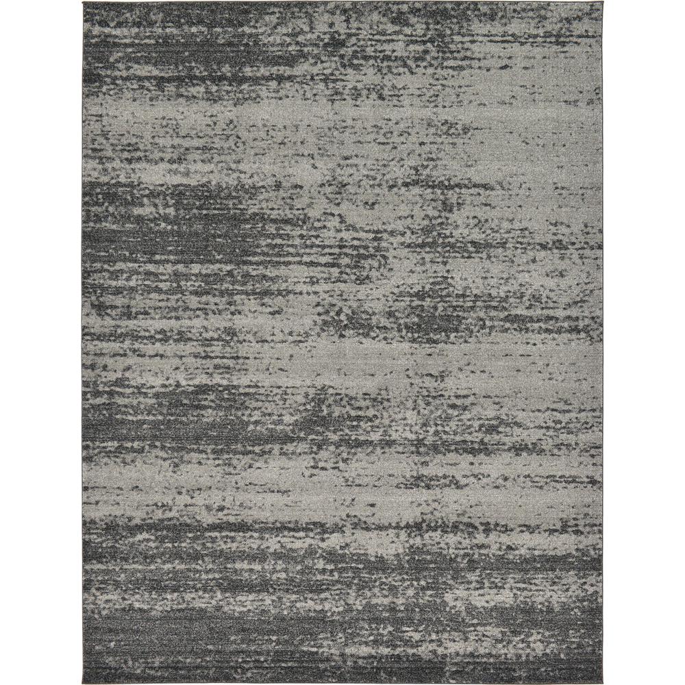 Lucille Del Mar Rug, Dark Gray (9' 0 x 12' 0). Picture 1