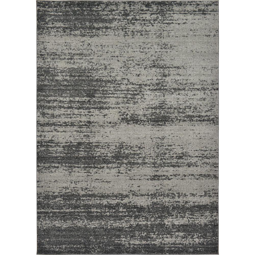 Lucille Del Mar Rug, Dark Gray (7' 0 x 10' 0). Picture 1