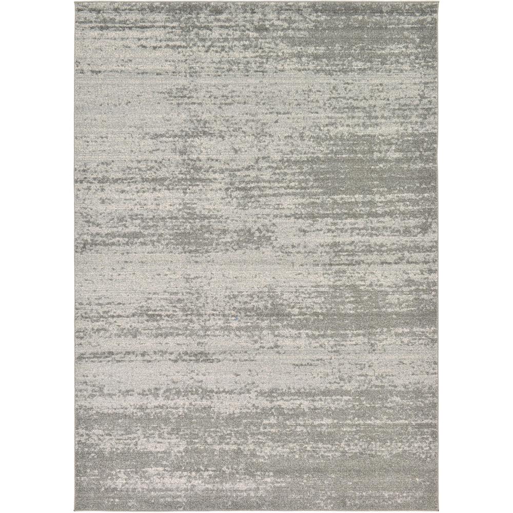 Lucille Del Mar Rug, Gray (7' 0 x 10' 0). The main picture.