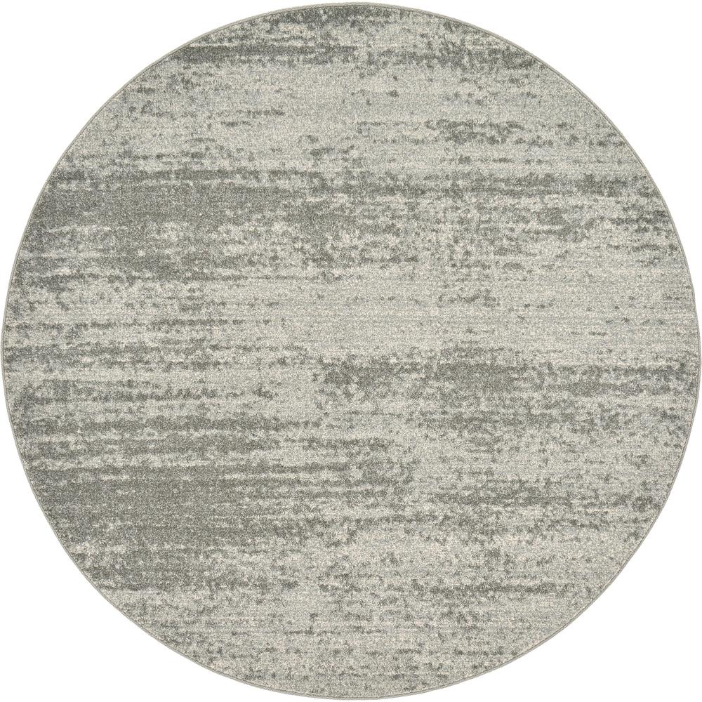 Lucille Del Mar Rug, Gray (6' 0 x 6' 0). Picture 1