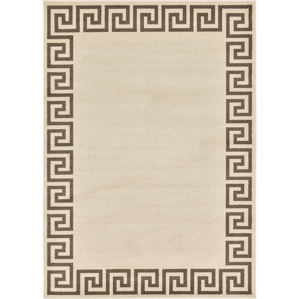 Modern Athens Rug, Beige/Brown (7' 0 x 10' 0). Picture 1