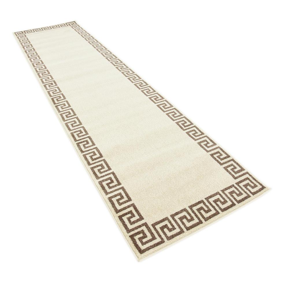 Modern Athens Rug, Beige/Brown (2' 7 x 10' 0). Picture 3