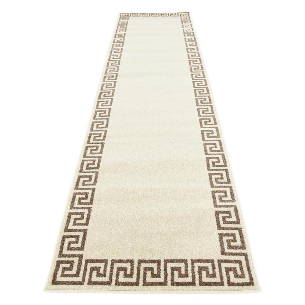 Modern Athens Rug, Beige/Brown (2' 7 x 10' 0). Picture 4