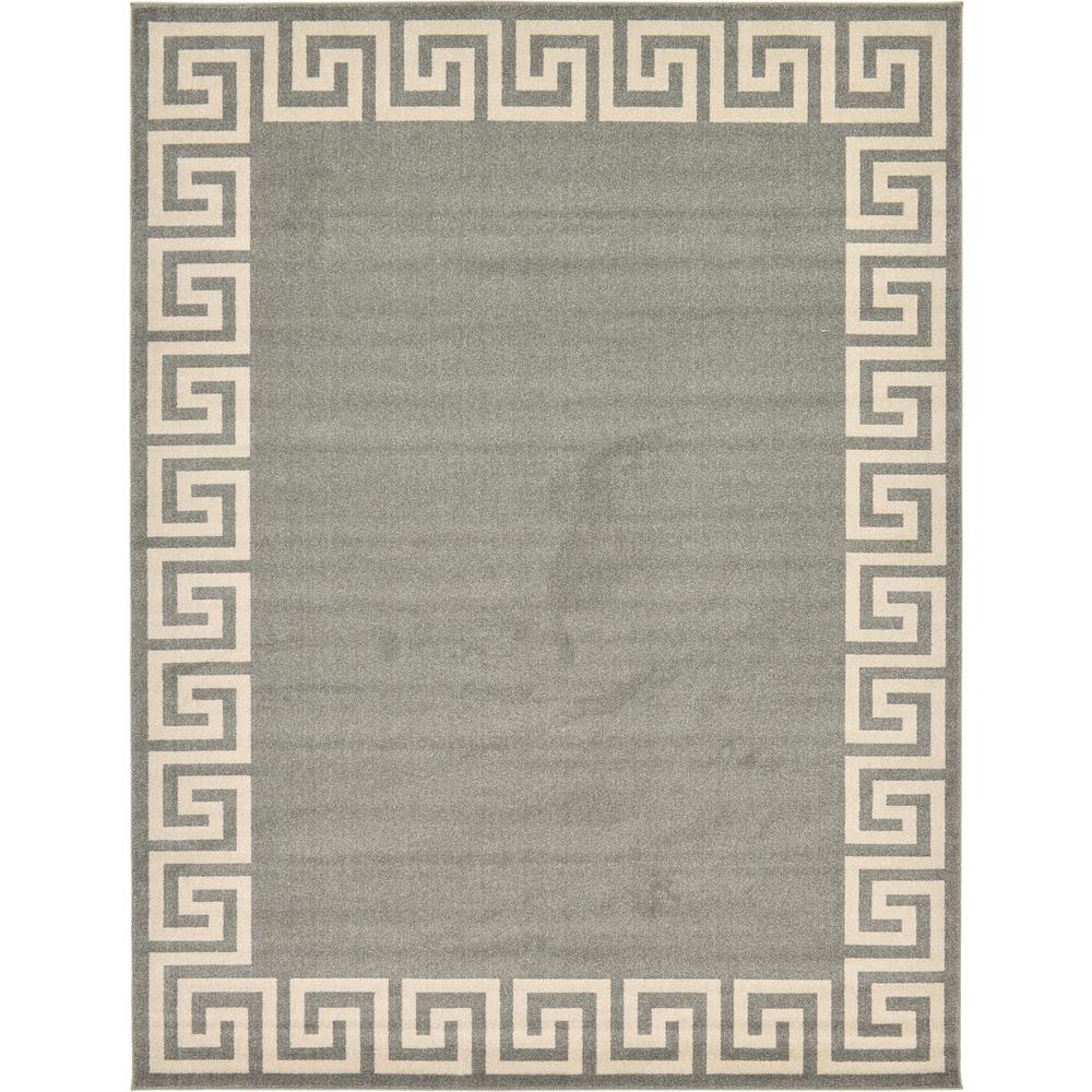 Modern Athens Rug, Gray (9' 0 x 12' 0). The main picture.