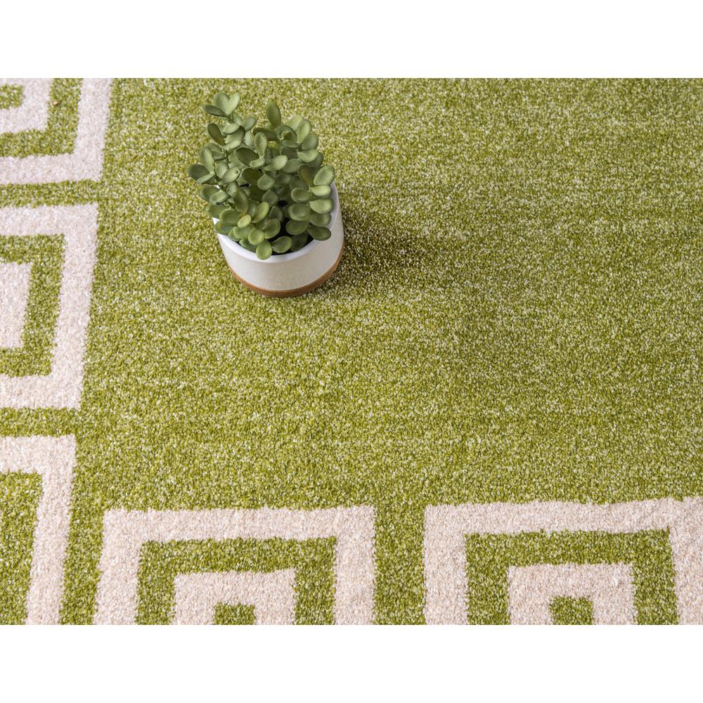 Modern Athens Rug, Light Green (8' 0 x 8' 0). Picture 6