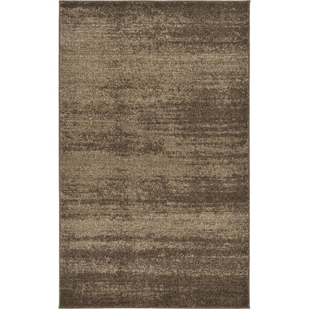 Lucille Del Mar Rug, Brown (3' 3 x 5' 3). Picture 1
