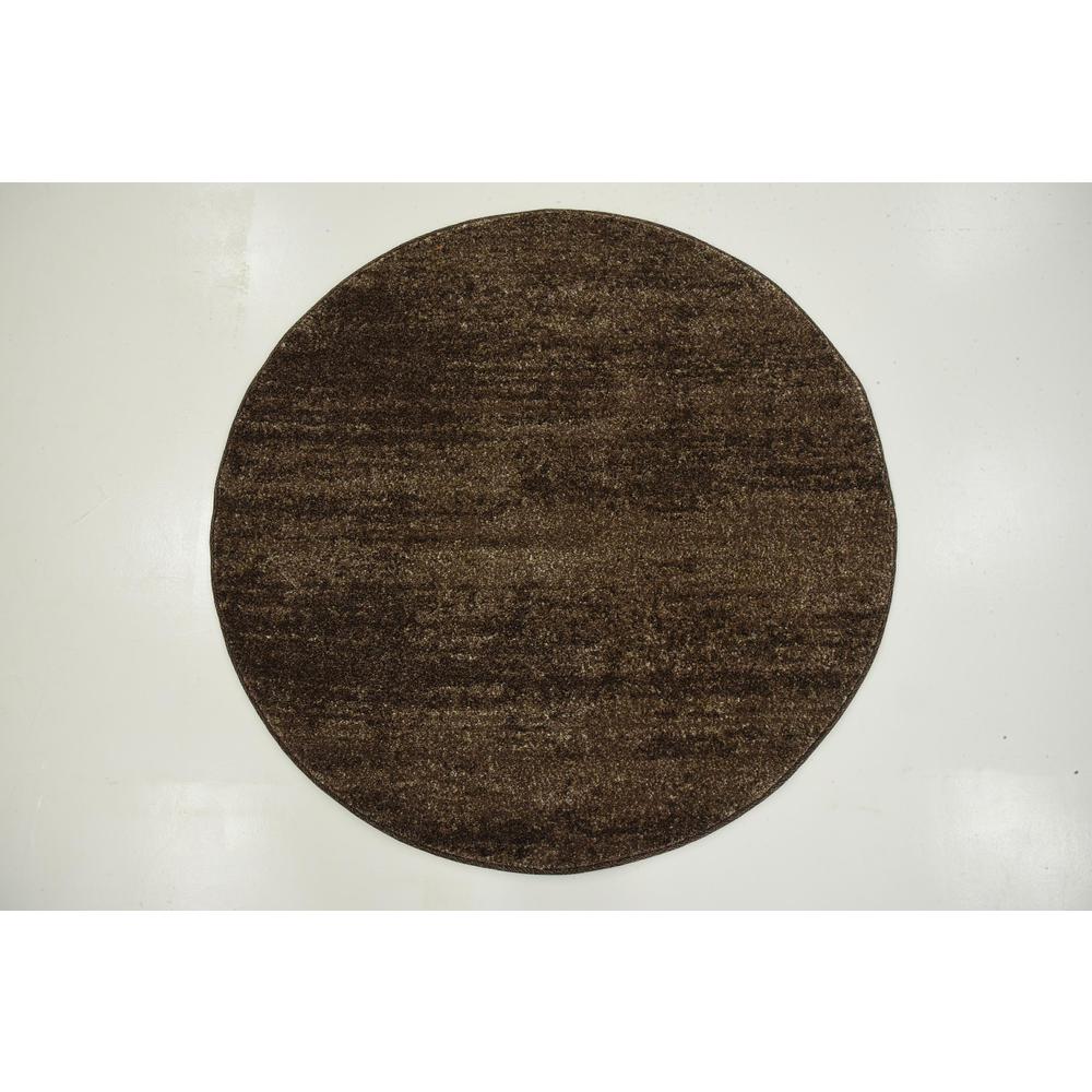 Lucille Del Mar Rug, Brown (3' 3 x 3' 3). Picture 6