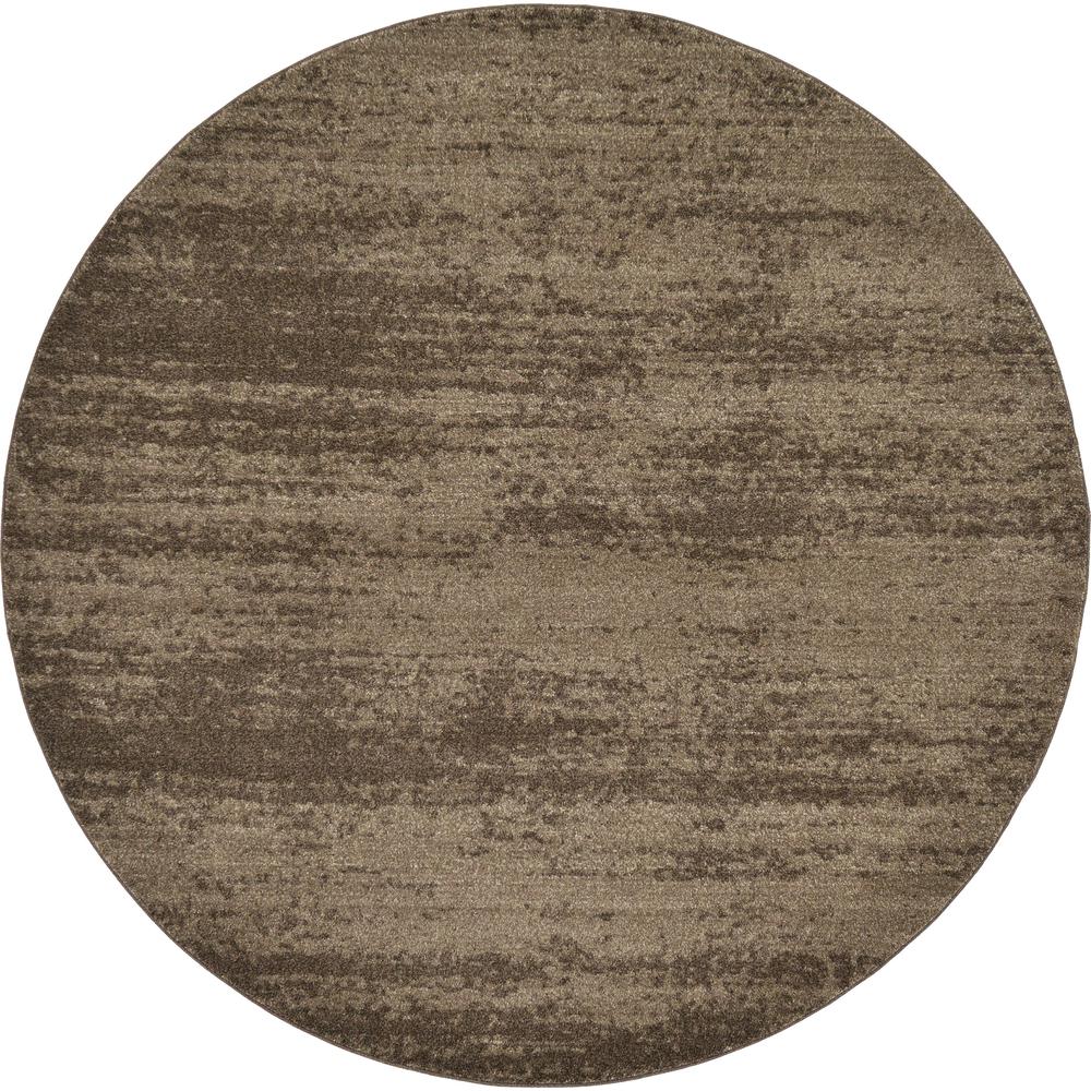 Lucille Del Mar Rug, Brown (8' 0 x 8' 0). Picture 1