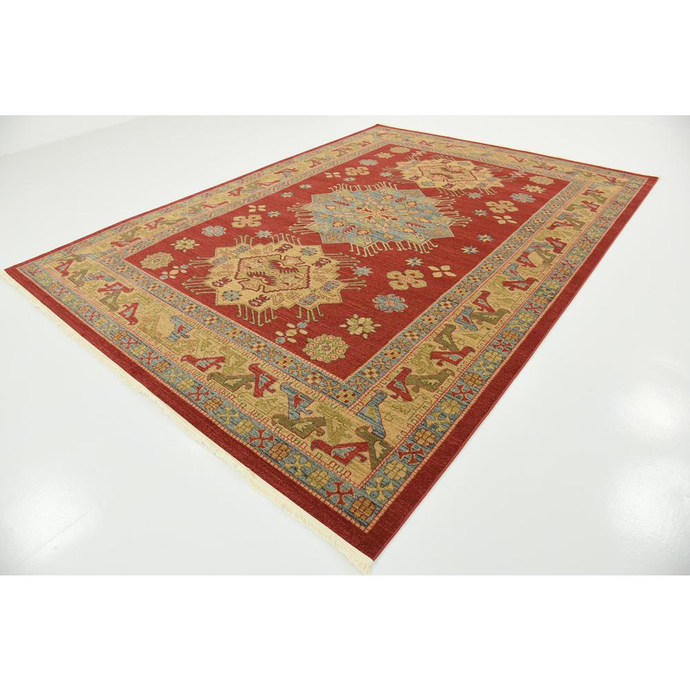 Cyrus Sahand Rug, Red (8' 0 x 11' 0). Picture 3