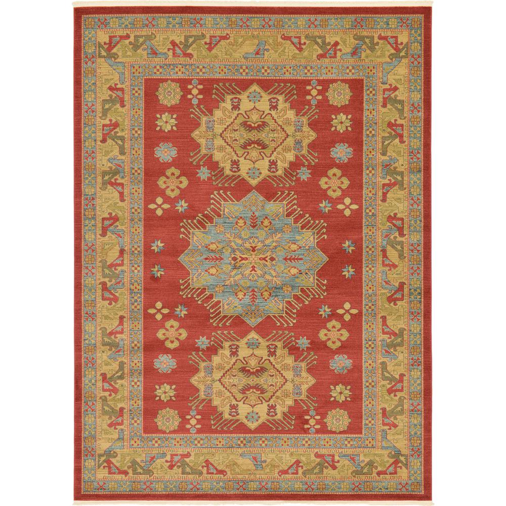 Cyrus Sahand Rug, Red (8' 0 x 11' 0). Picture 1